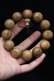 Men's Green Sandalwood Buddhist Rosary Beads