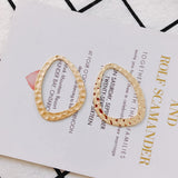 Irregular Abstract Geometric Alloy Earrings Jewelry Set