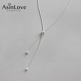 925 Silver Adjustable Snake Bone Necklace for Women Wedding Engagement