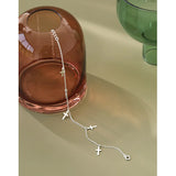 925 Sterling Silver Cross Pendant Anklet Bracelet for Women Girls