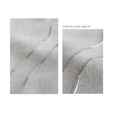 925 Silver S-Shaped Drop Earrings Smooth Line Long Jewelry Gift