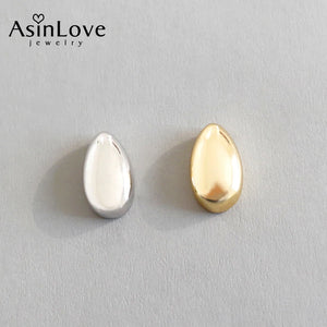 Minimalist 925 Sterling Silver Small Stud Earrings for Women