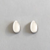 Minimalist 925 Sterling Silver Small Stud Earrings for Women