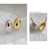 Minimalist 925 Sterling Silver Small Stud Earrings for Women