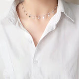 Women's 925 Silver Star Pendant Necklace
