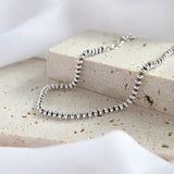 925 Silver Vintage Beads Bracelet Classic All-match Minimalist