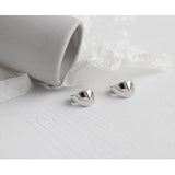925 Sterling Silver Clip-On Earrings 18K Fine Jewelry