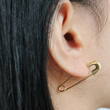 Unique Temperament Pin Earrings 925 Sterling Silver Drop Earrings for Women