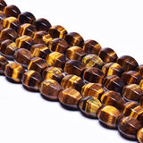 10*14mm Tiger Eye Rice Beads for DIY Necklace Bracelet 15 inch