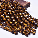 10*14mm Tiger Eye Rice Beads for DIY Necklace Bracelet 15 inch