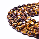 10*14mm Tiger Eye Rice Beads for DIY Necklace Bracelet 15 inch