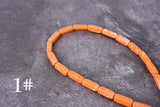 Rectangle Lapis Lazuli Natural Stones Beads DIY Women Bracelet Necklace