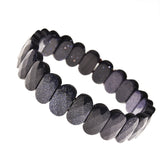 Asingeloo Oval Beads Stretch Bracelet 7 Inch