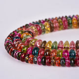 Rondelle Crystal Natural Stone Beads for Jewelry Bracelet DIY