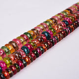 Rondelle Crystal Natural Stone Beads for Jewelry Bracelet DIY