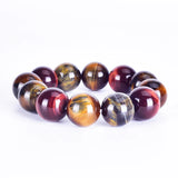 Tiger Eyes Beads Bracelet Men Natural Stone Jewelry
