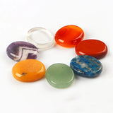 Assorted 7pcs Natural Palm Clear Crystal Reiki Healing Quartz Chakra