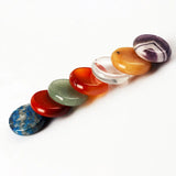 Assorted 7pcs Natural Palm Clear Crystal Reiki Healing Quartz Chakra