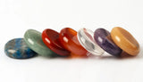 Assorted 7pcs Natural Palm Clear Crystal Reiki Healing Quartz Chakra