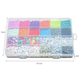 Alphabet Letter Beads 8/0 Seed Beads Set DIY Bulk Necklace Bracelet Kit