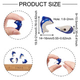 Animal Porcelain Beads for Jewelry Making DIY 5pcs