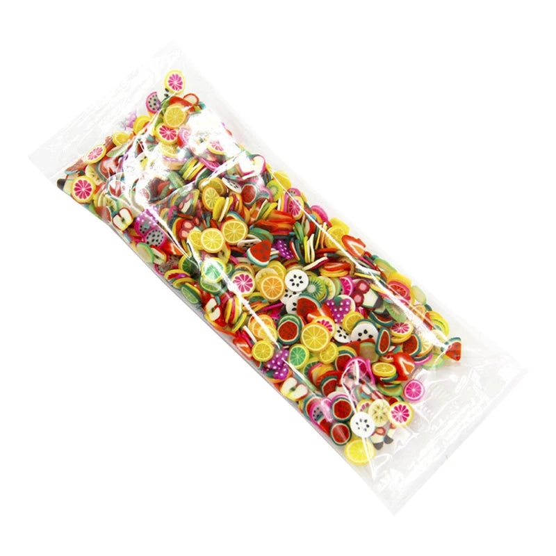 Colorful Mixed Filler Slices Charms for DIY Crafting Epoxy Resin Nail Art