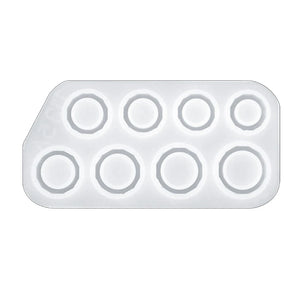 Crystal Epoxy Resin Mold Jewerly Ring Silicone Mould DIY Crafts