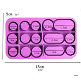 Resin Ring Molds Single Double Three Holes Silicone Rings Mold