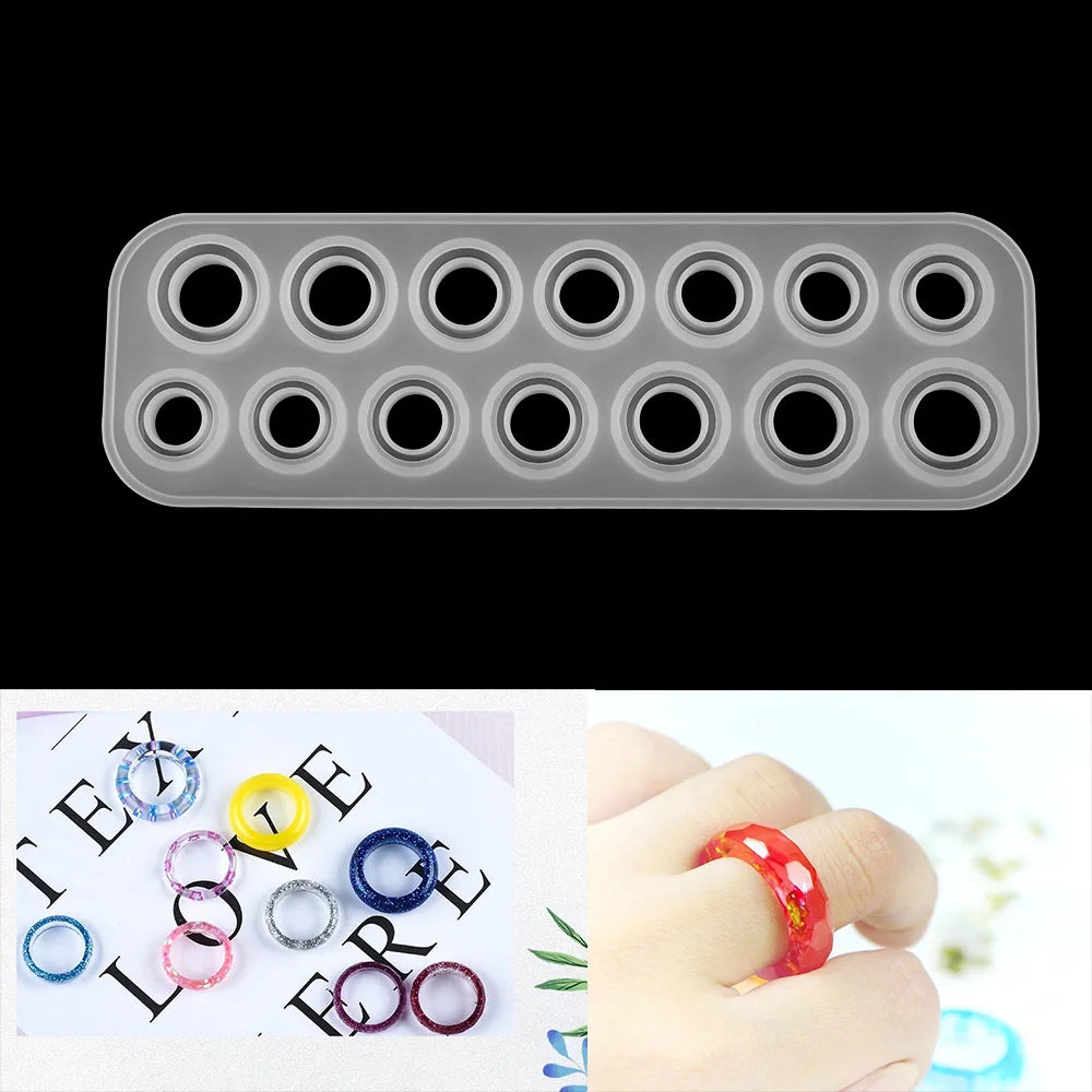 Silicone Ring Molds for Jewelry Making