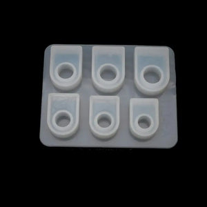 Square Ring Mold DIY Head Ring Jewelry Making US 7-12 Resin Crafts