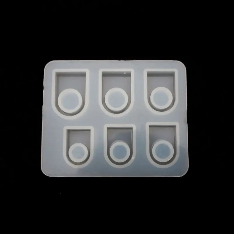 Square Ring Mold DIY Head Ring Jewelry Making US 7-12 Resin Crafts