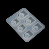 Square Ring Mold DIY Head Ring Jewelry Making US 7-12 Resin Crafts
