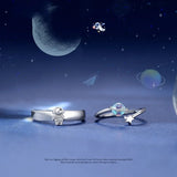 Astronaut Couple Bracelet Long Distance Love Gift