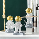 Astronaut Glasses Holder Resin Eyeglasses Display Stand Funny Desktop Ornament