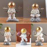 Astronaut Glasses Holder Resin Eyeglasses Display Stand Funny Desktop Ornament