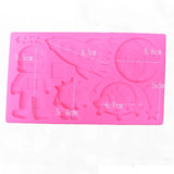 Astronaut Silicone Cake Mold Space Theme Cupcake Toppers