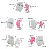 Astronaut Spaceship Silicone Mold DIY Plaster Ornament