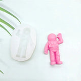 Astronaut Spaceship Silicone Mold DIY Plaster Ornament