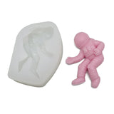 Astronaut Spaceship Silicone Mold DIY Plaster Ornament