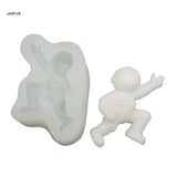 Astronaut Spaceship Silicone Mold DIY Plaster Ornament