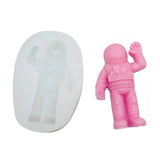 Astronaut Spaceship Silicone Mold DIY Plaster Ornament
