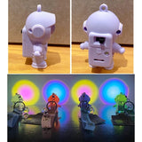 Astronaut Sunset Lamp Keychain Pendant