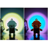 Astronaut Sunset Lamp Keychain Pendant