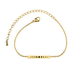 Moon Phase Bracelet Stainless Steel Friendship Gift