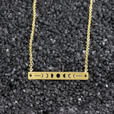 Moon Phase Bracelet Stainless Steel Friendship Gift
