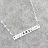 Moon Phase Bracelet Stainless Steel Friendship Gift
