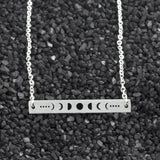 Moon Phase Bracelet Stainless Steel Friendship Gift