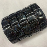 Astrophyllite Hornblende Arfvedsonite Bracelet Natural Gemstone Bangle