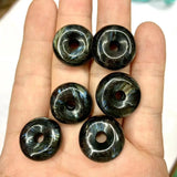 Astrophyllite Hornblende Arfvedsonite Glaucophane Stone Beads Necklace Pendant