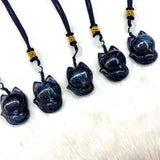 Astrophyllite Hornblende Arfvedsonite Glaucophane Stone Beads Necklace Pendant